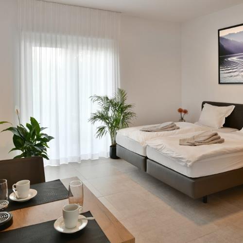 Komfortable Zimmer und Studios