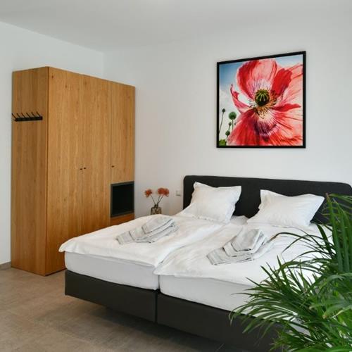 Komfortable Zimmer und Studios